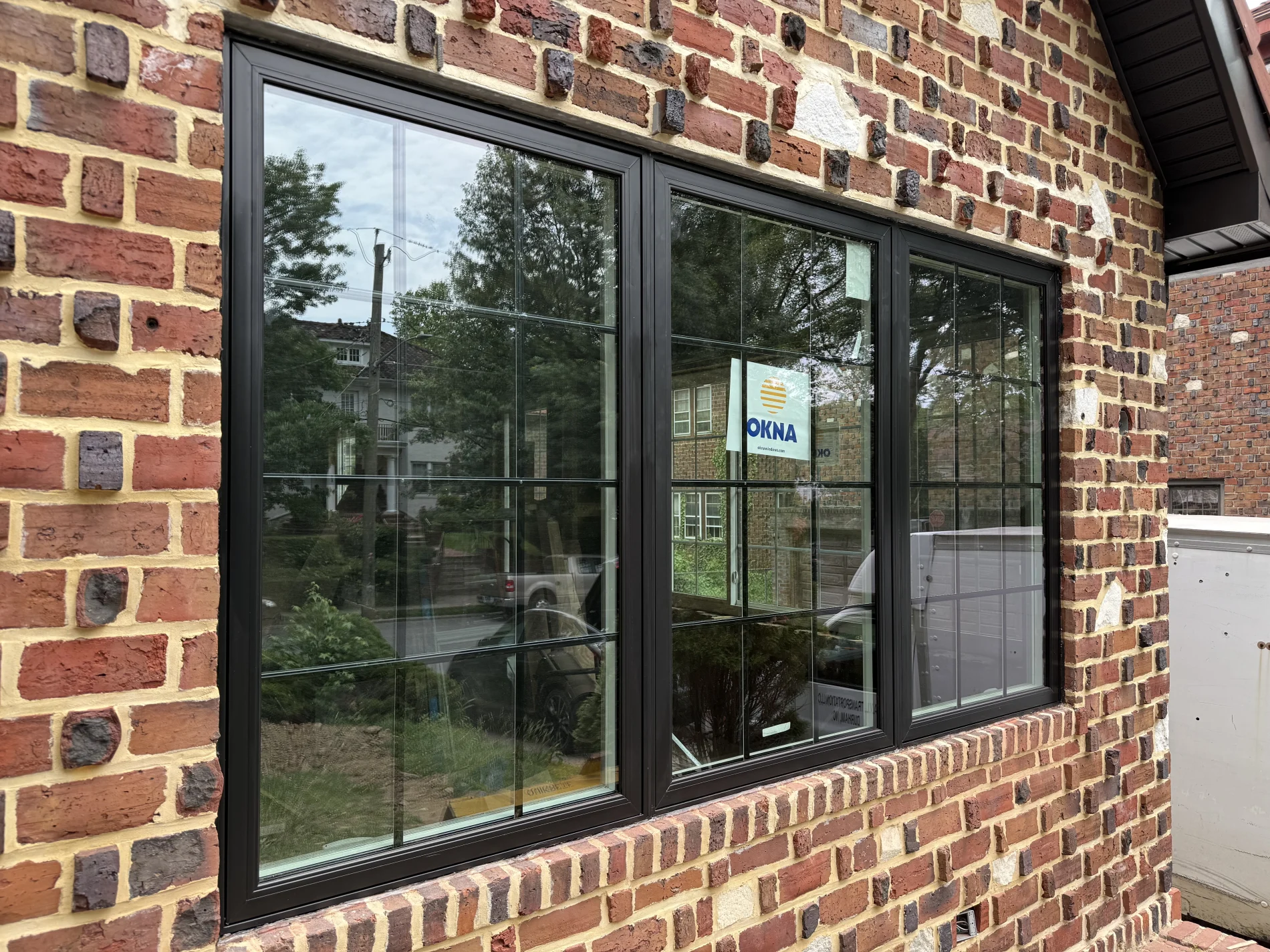 Window Sales In Yorktown Heights, NY - Window King OKNA triple casement replacement windows installed by Window King.