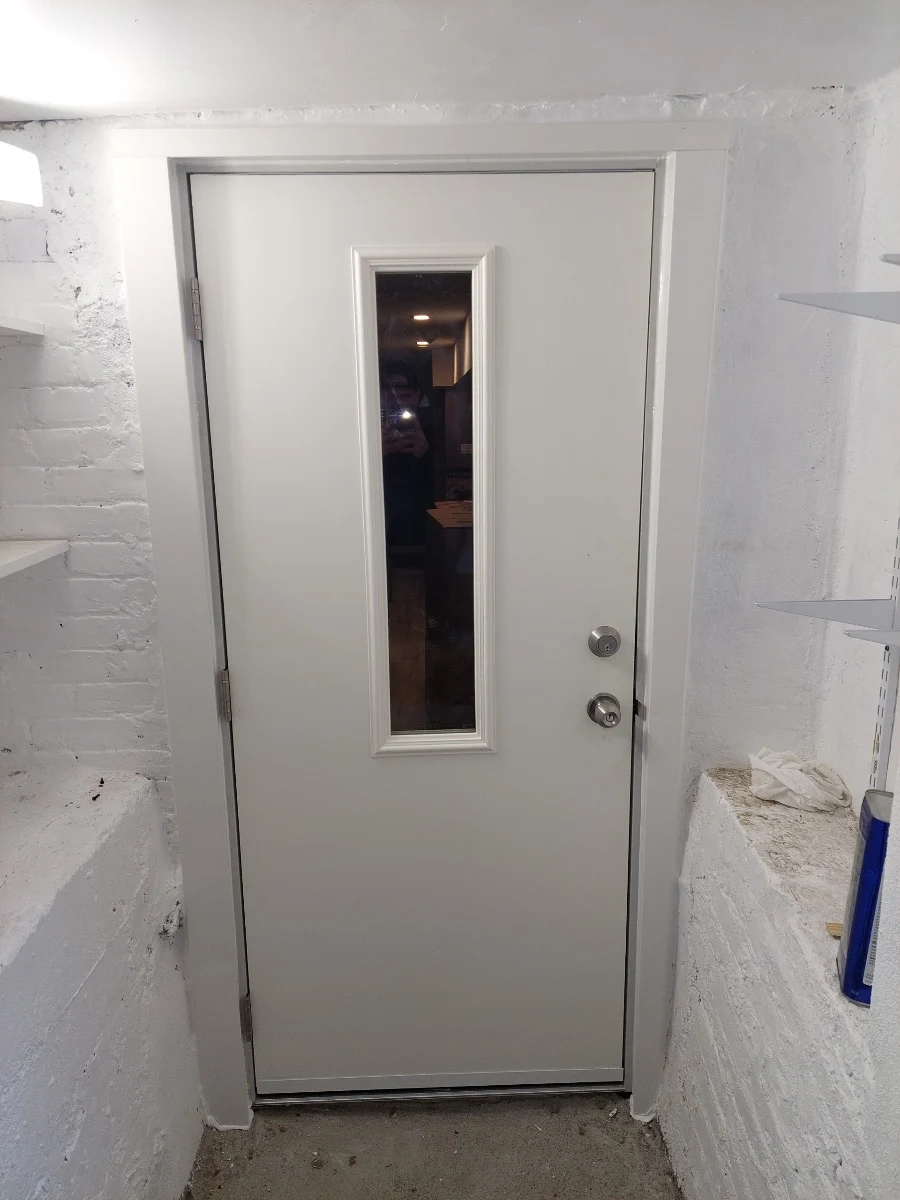 Door Installation In Brooklyn, NY ProVia entry door installed by Window King.