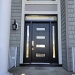 Completed ProVia entry door with sidelites and transom installed by Window King.