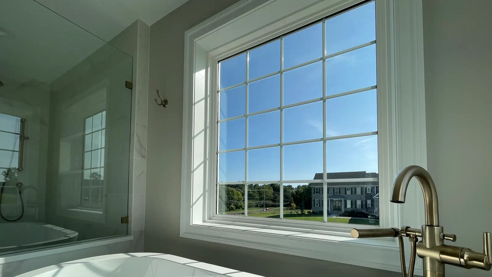 Efficient Window Replacement In Queens, NY | Window King The interior view of a newly replaced window in a home.